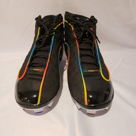 Nike Air Jordan 13 X SoleFly Mens 9.5 Miami cleats main image 4